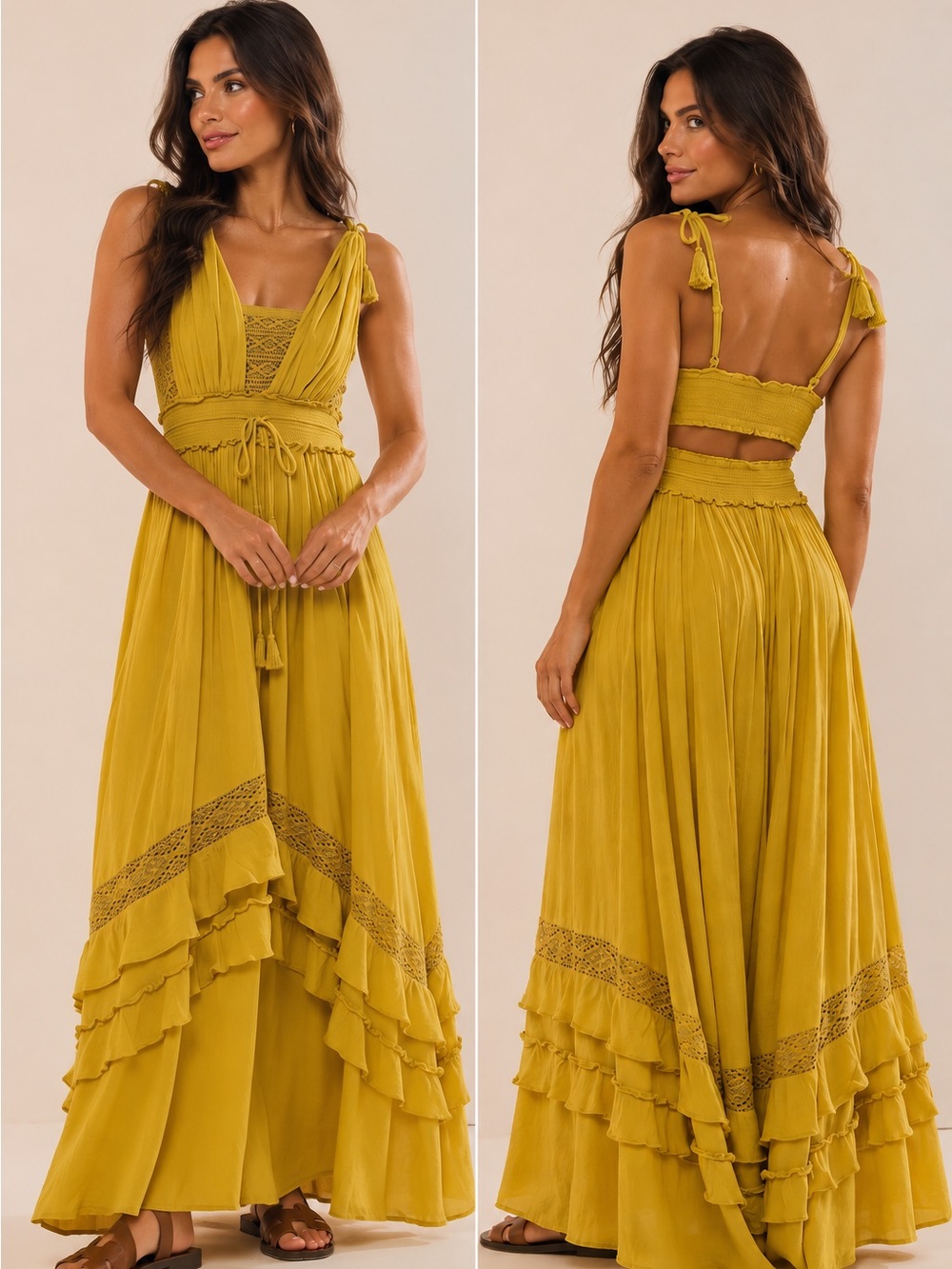 Free People Santa Maria Maxi Dress